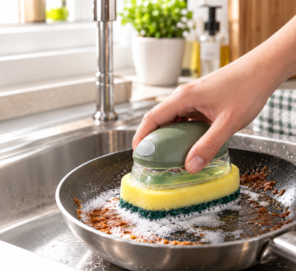 SoapMate Refillable Soap-Dispensing Cleaning Sponge